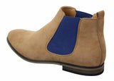 Ανδρικά Ιταλικά Σουέτ Μπότες Slip On από την Desert Chelsea, Έξυπνες και Καθημερινές Μπότες