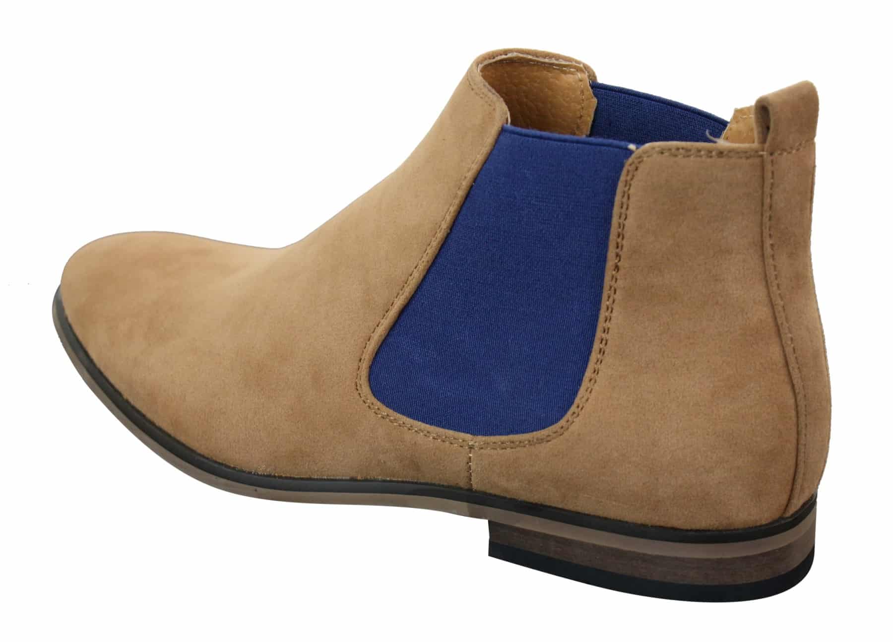 Ανδρικά Ιταλικά Σουέτ Μπότες Slip On από την Desert Chelsea, Έξυπνες και Καθημερινές Μπότες