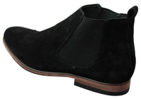 Ανδρικά Ιταλικά Σουέτ Μπότες Slip On από την Desert Chelsea, Έξυπνες και Καθημερινές Μπότες