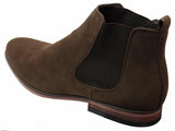 Ανδρικά Ιταλικά Σουέτ Μπότες Slip On από την Desert Chelsea, Έξυπνες και Καθημερινές Μπότες