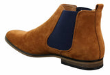 Ανδρικά Ιταλικά Σουέτ Μπότες Slip On από την Desert Chelsea, Έξυπνες και Καθημερινές Μπότες