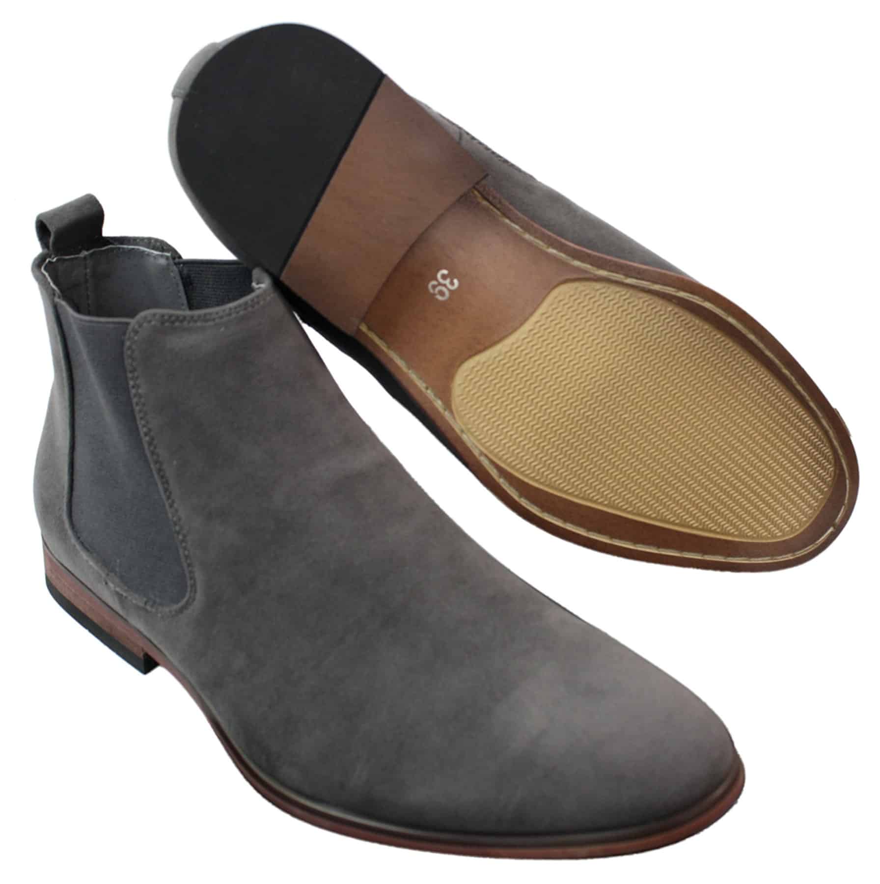Ανδρικά Ιταλικά Σουέτ Μπότες Slip On από την Desert Chelsea, Έξυπνες και Καθημερινές Μπότες