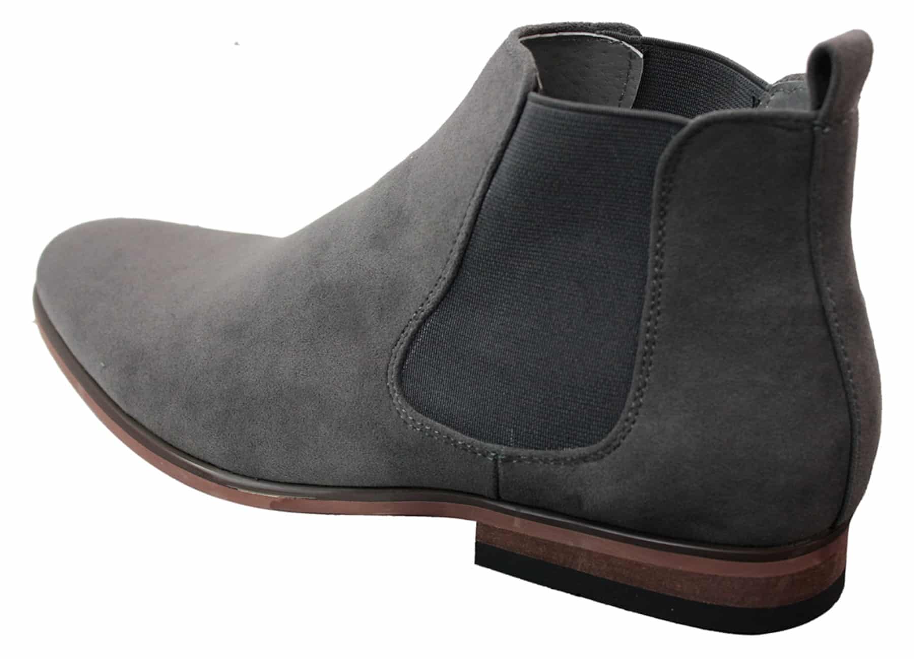 Ανδρικά Ιταλικά Σουέτ Μπότες Slip On από την Desert Chelsea, Έξυπνες και Καθημερινές Μπότες