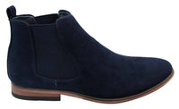 Ανδρικά Ιταλικά Σουέτ Μπότες Slip On από την Desert Chelsea, Έξυπνες και Καθημερινές Μπότες