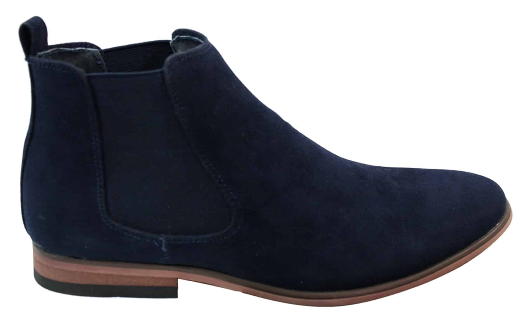 Ανδρικά Ιταλικά Σουέτ Μπότες Slip On από την Desert Chelsea, Έξυπνες και Καθημερινές Μπότες