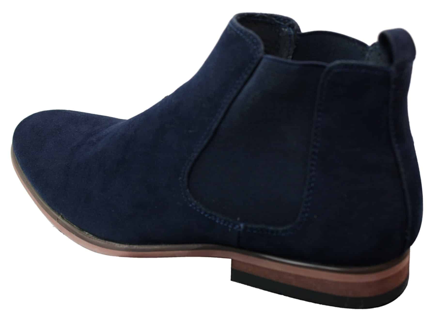 Ανδρικά Ιταλικά Σουέτ Μπότες Slip On από την Desert Chelsea, Έξυπνες και Καθημερινές Μπότες