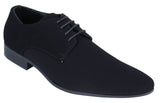 Ανδρικά μαύρα παπούτσια από σουέτ PU Nubuck