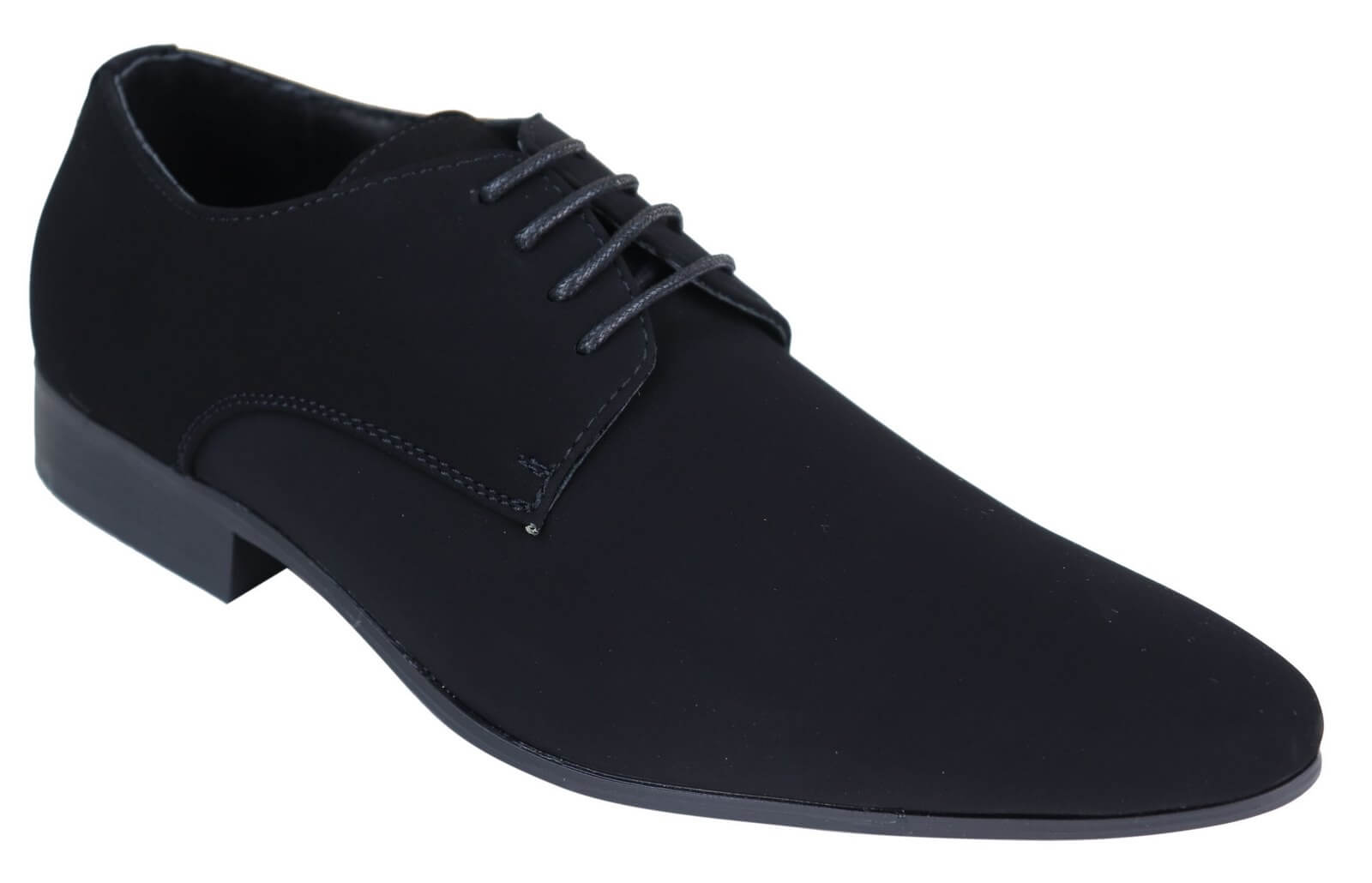 Ανδρικά μαύρα παπούτσια από σουέτ PU Nubuck