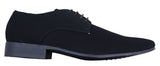 Ανδρικά μαύρα παπούτσια από σουέτ PU Nubuck