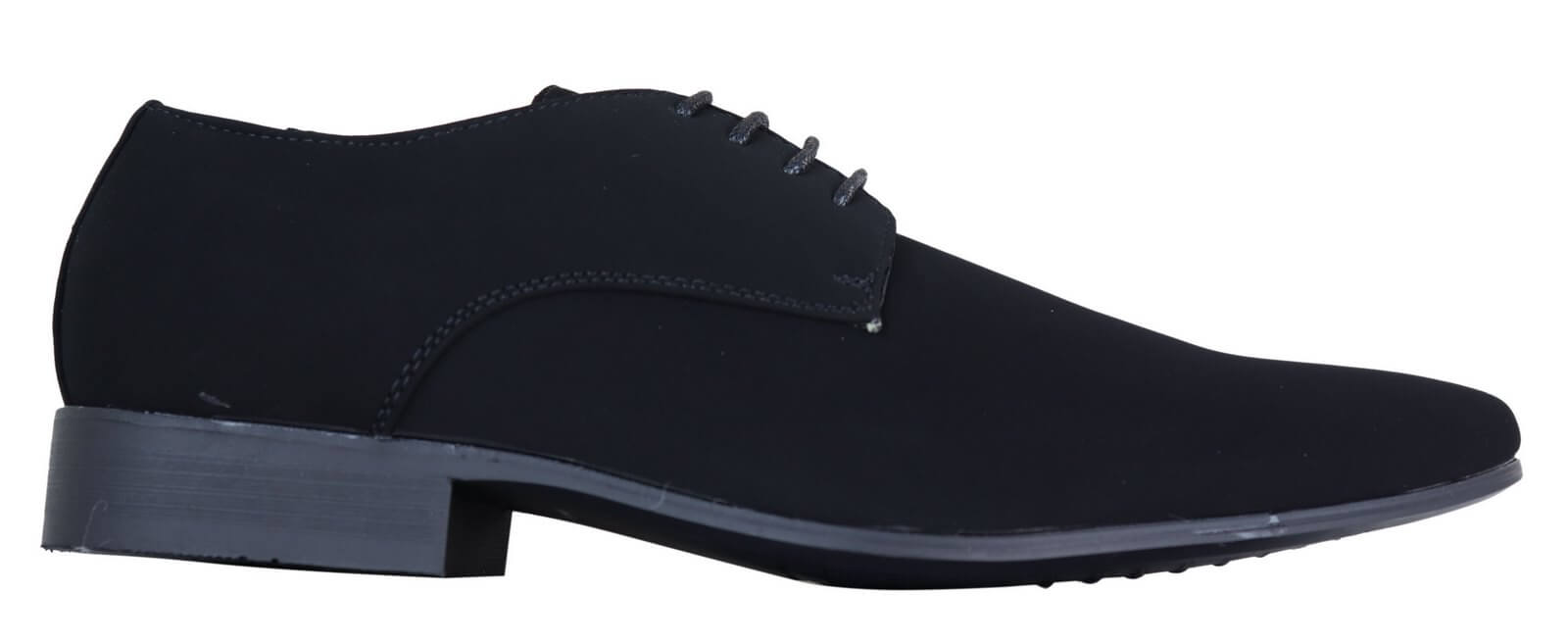 Ανδρικά μαύρα παπούτσια από σουέτ PU Nubuck