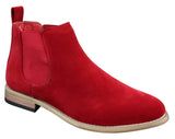 Ανδρικά Ιταλικά Σουέτ Μπότες Slip On από την Desert Chelsea, Έξυπνες και Καθημερινές Μπότες