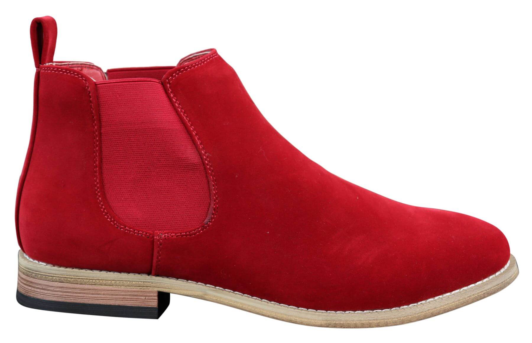Ανδρικά Ιταλικά Σουέτ Μπότες Slip On από την Desert Chelsea, Έξυπνες και Καθημερινές Μπότες