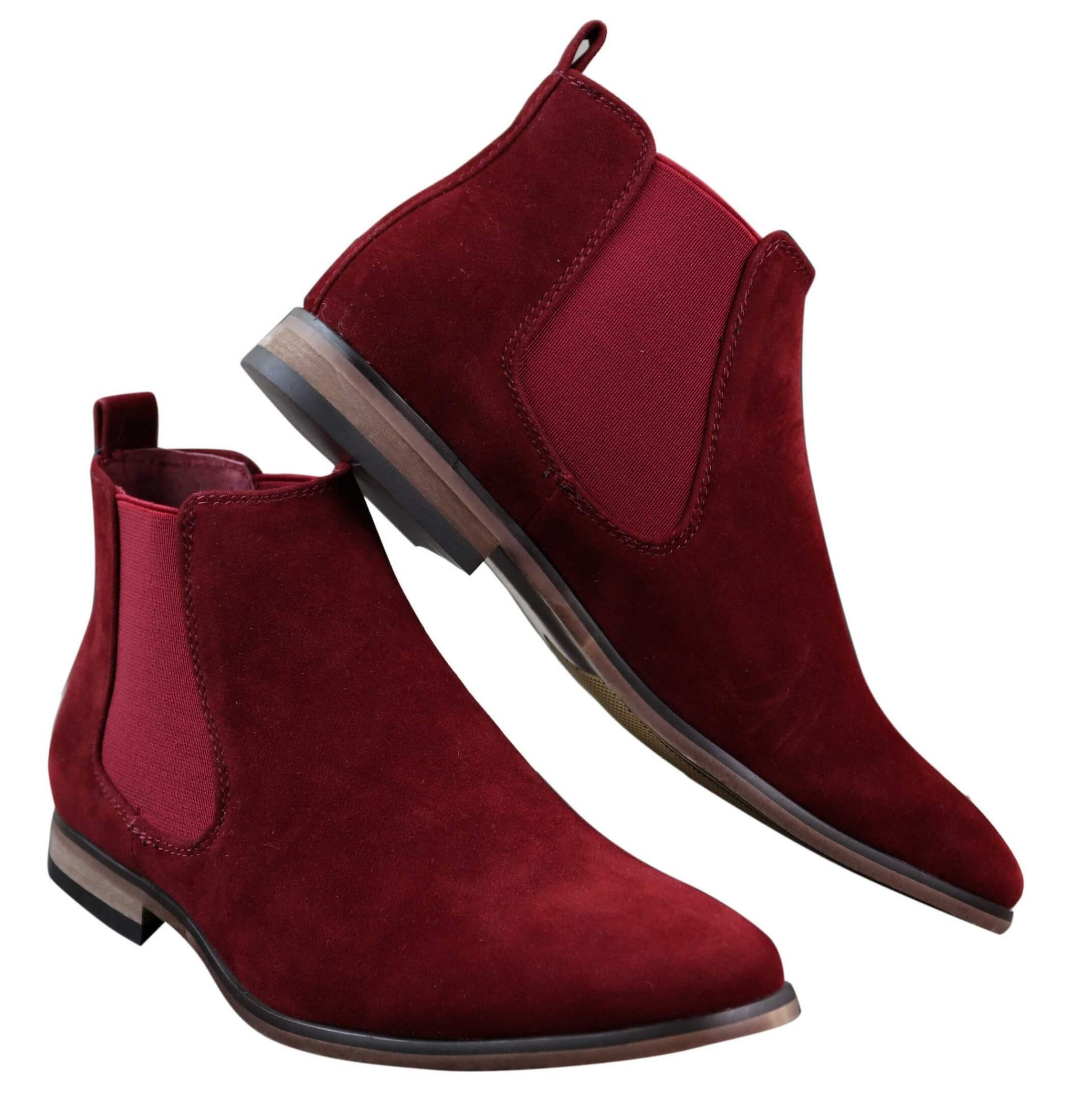 Ανδρικά Ιταλικά Σουέτ Μπότες Slip On από την Desert Chelsea, Έξυπνες και Καθημερινές Μπότες