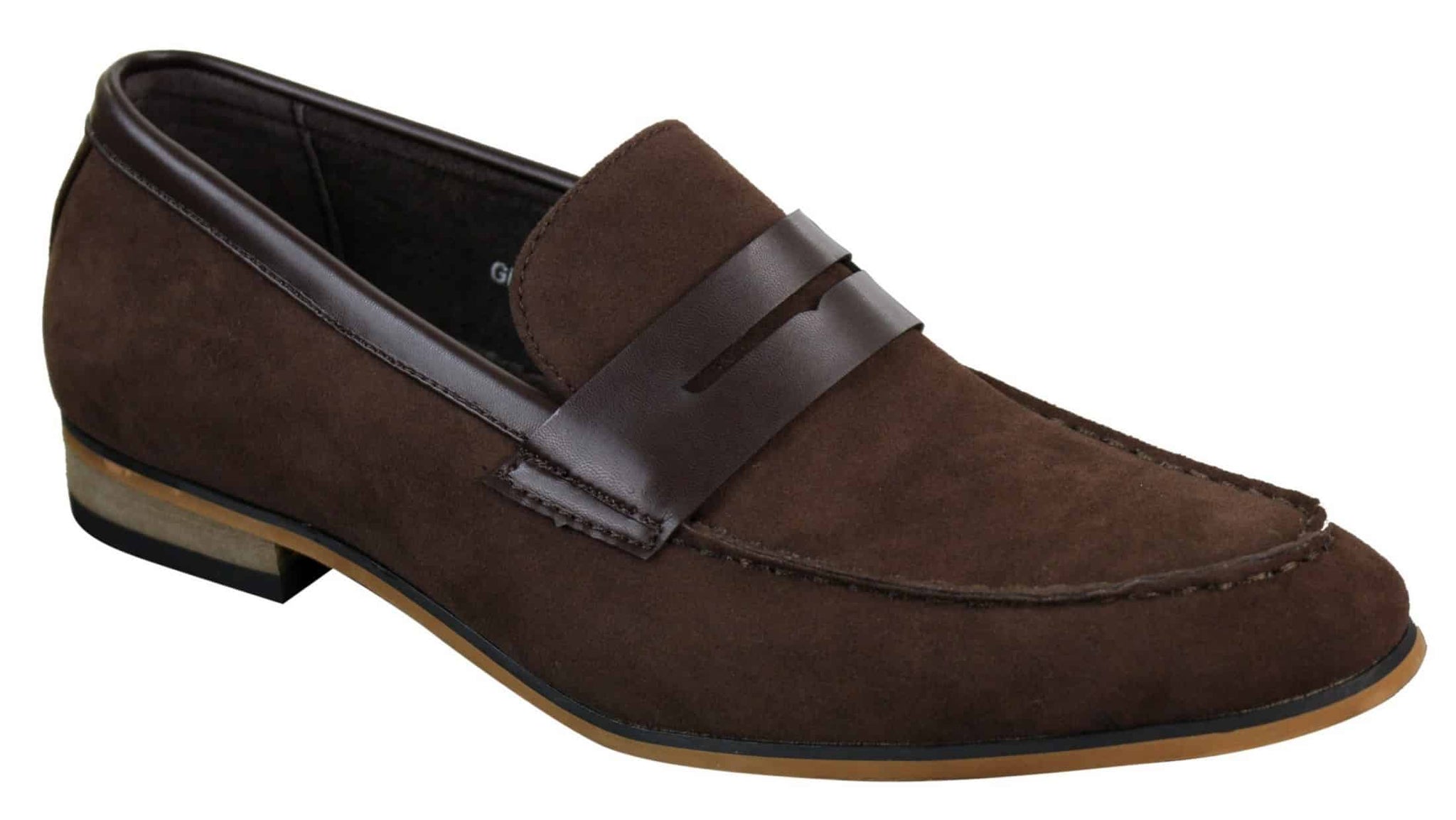 Ανδρικά σουέτ μοκασίνια με slip-on, κομψά, casual, ιταλικά επώνυμα παπούτσια