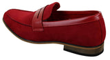 Ανδρικά σουέτ μοκασίνια με slip-on, κομψά, casual, ιταλικά επώνυμα παπούτσια