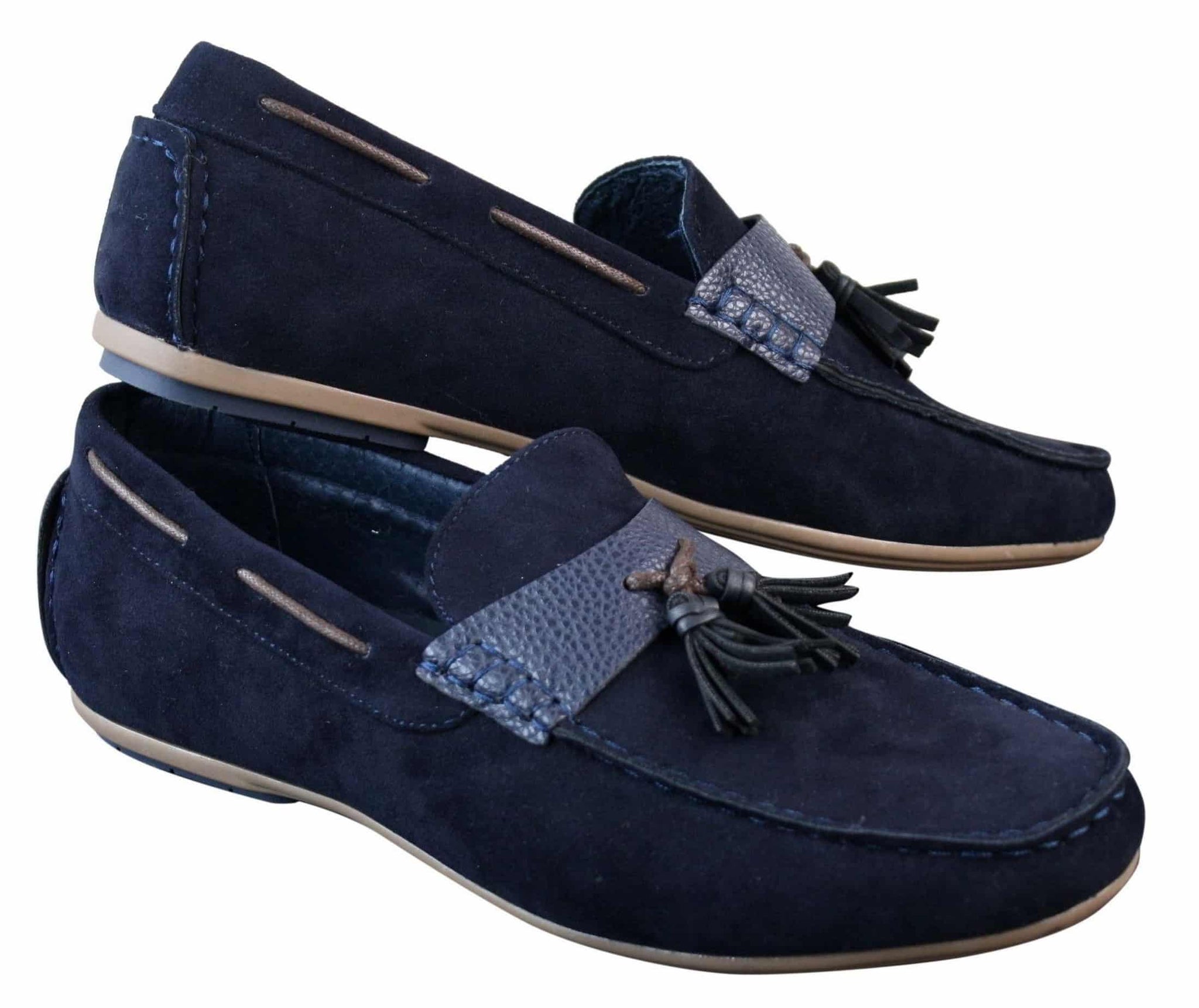 Ανδρικά Slip-on Δερμάτινα Παπούτσια Οδήγησης με Εσωτερική Πόρπη PU, Σατέν, Έξυπνα, Casual Loafers