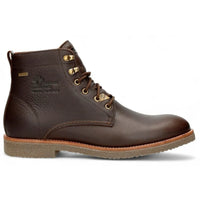 Glasgow GTX C2 - Ανδρικά Καφέ Δερμάτινα Μπότες με Δέσιμο στον Αστραγάλο