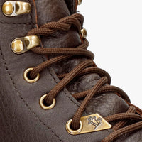Glasgow GTX C2 - Ανδρικά Καφέ Δερμάτινα Μπότες με Δέσιμο στον Αστραγάλο