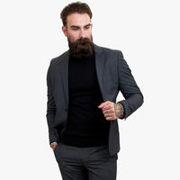 Happy Gentleman GRINGO Γκρι Μάλλινο Κοστούμι 3 Τεμαχίων