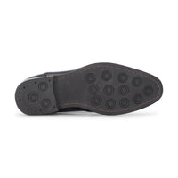 Harry - Ανδρικά Δερμάτινα Παπούτσια Brogue από Κρασί
