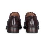 Harry - Ανδρικά Δερμάτινα Παπούτσια Brogue από Κρασί