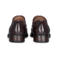 Harry - Ανδρικά Δερμάτινα Παπούτσια Brogue από Κρασί