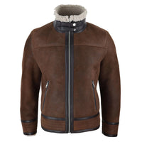 Ανδρικό μπουφάν Sherling Sheepskin Zip Pilot Flying Jacket WW2