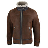 Ανδρικό μπουφάν Sherling Sheepskin Zip Pilot Flying Jacket WW2