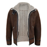 Ανδρικό μπουφάν Sherling Sheepskin Zip Pilot Flying Jacket WW2