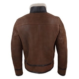 Ανδρικό μπουφάν Sherling Sheepskin Zip Pilot Flying Jacket WW2