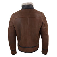 Ανδρικό μπουφάν Sherling Sheepskin Zip Pilot Flying Jacket WW2