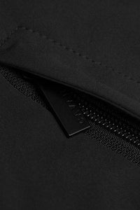Heston - Ανδρικό Ελαφρύ, Casual, Μαύρο Παλτό με Ενίσχυση