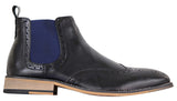 Ανδρικές μαύρες ή καφέ μπότες Chealse Slip-on - Cavani Hound