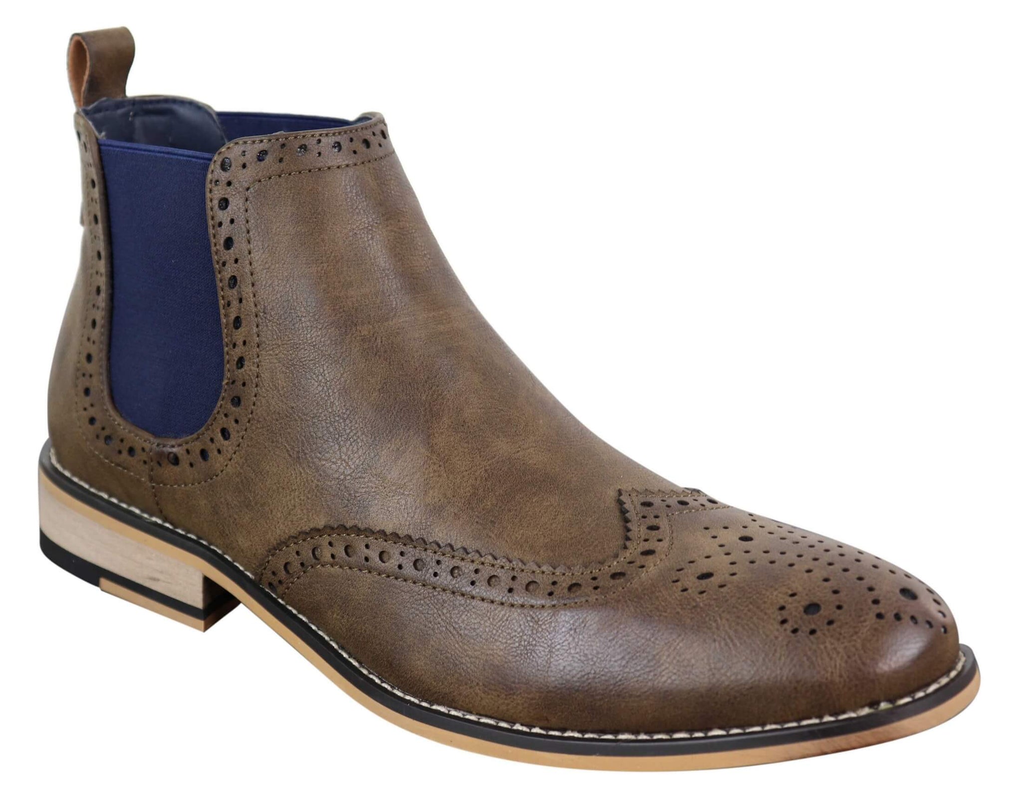 Ανδρικές μαύρες ή καφέ μπότες Chealse Slip-on - Cavani Hound