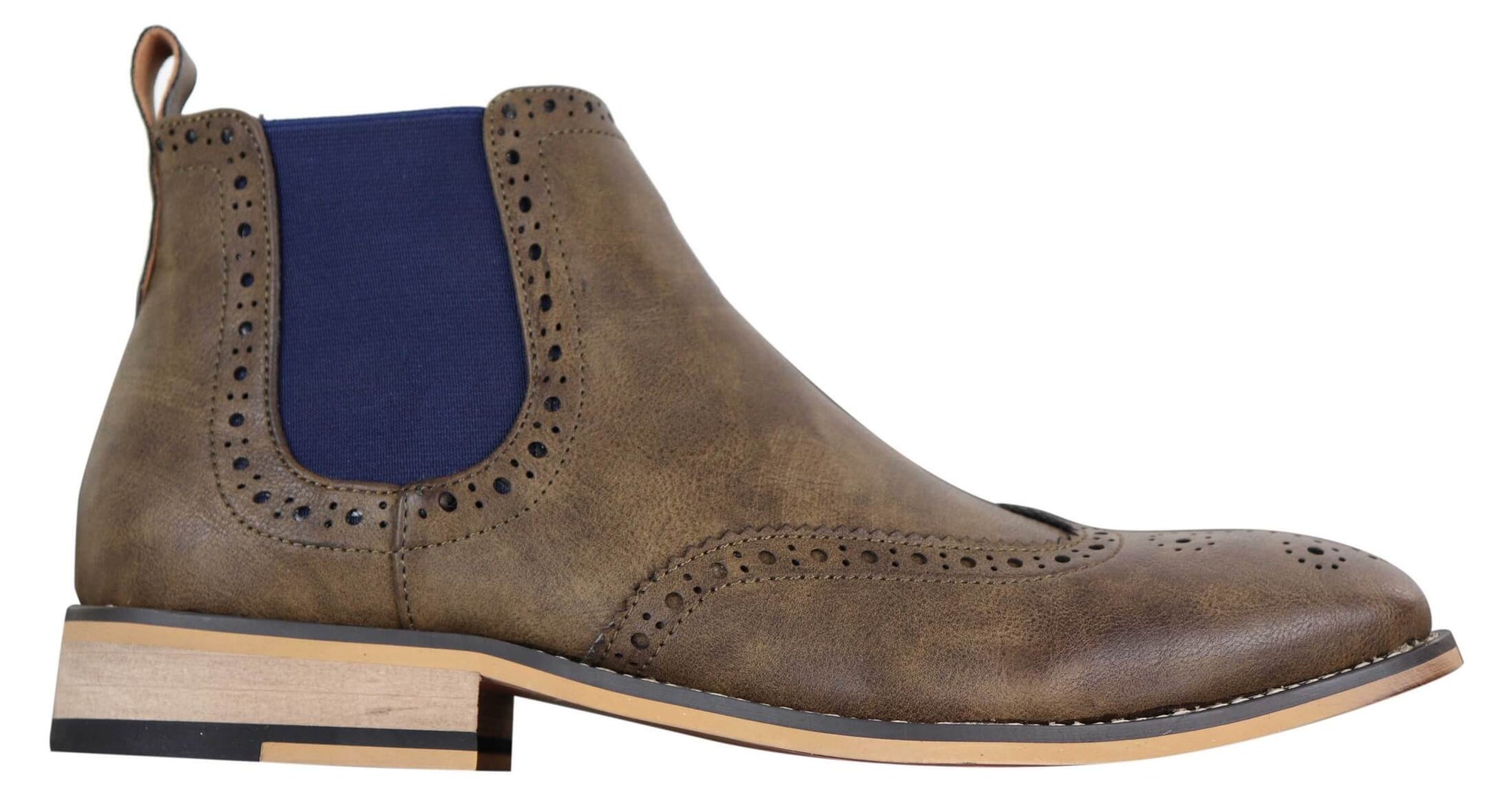 Ανδρικές μαύρες ή καφέ μπότες Chealse Slip-on - Cavani Hound