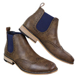 Ανδρικές μαύρες ή καφέ μπότες Chealse Slip-on - Cavani Hound