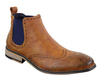 Ανδρικές μαύρες ή καφέ μπότες Chealse Slip-on - Cavani Hound
