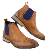 Ανδρικές μαύρες ή καφέ μπότες Chealse Slip-on - Cavani Hound