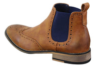 Ανδρικές μαύρες ή καφέ μπότες Chealse Slip-on - Cavani Hound