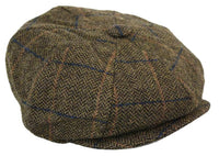Ανδρικό Vintage Tweed Καπέλο Peaky Blinders