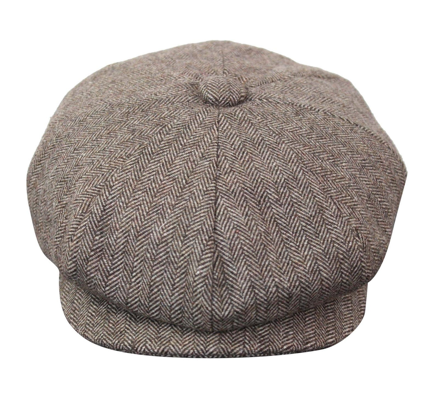 HT6364 - Ανδρικό Καπέλο Newsboy Peaky Blinders από τουίντ ψαροκόκαλο