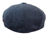 HT6364 - Ανδρικό Καπέλο Newsboy Peaky Blinders από τουίντ ψαροκόκαλο