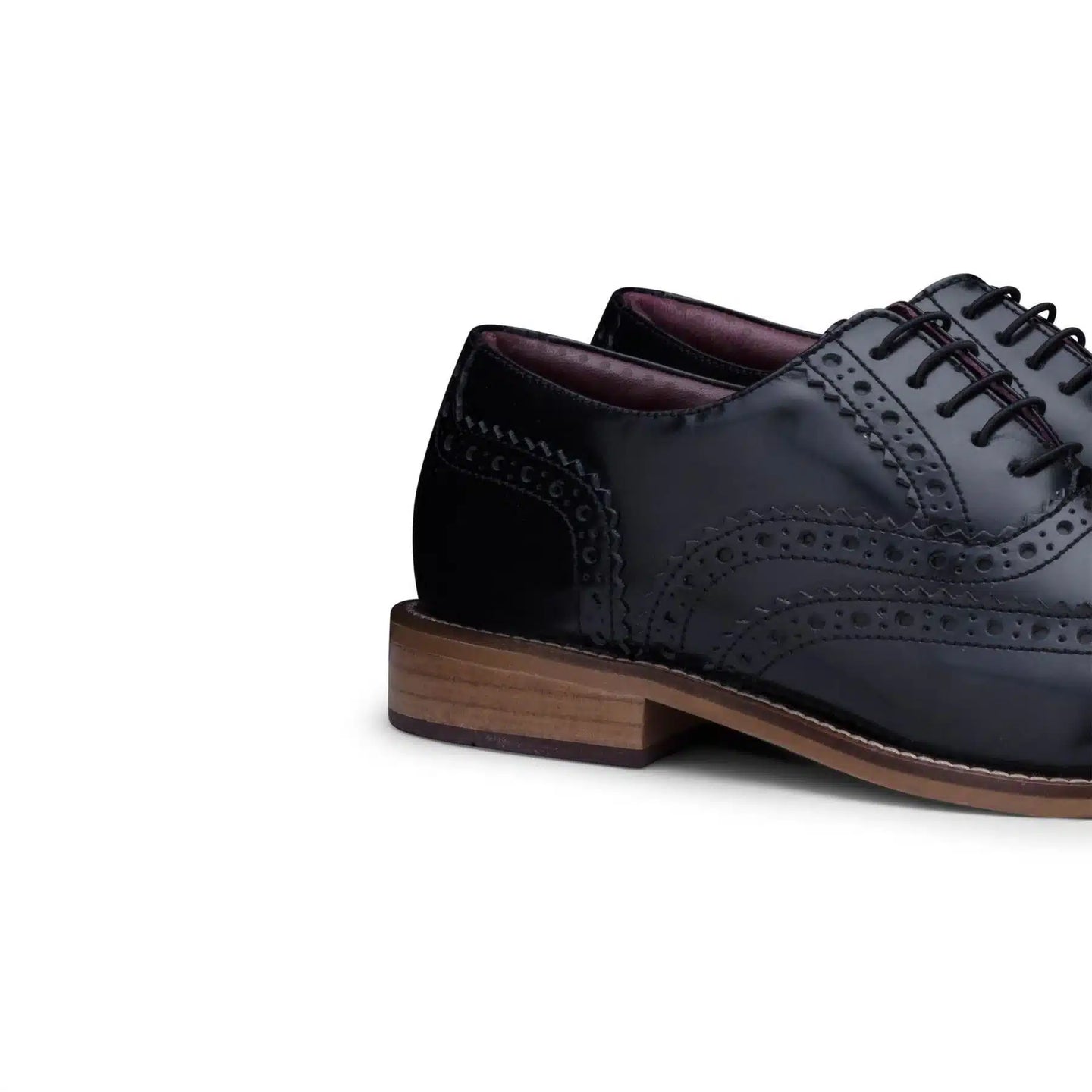 Παιδικά Παιδικά Δερμάτινα Brogues για Αγόρια με Δαντέλα Smart Formal Vintage Classic Peaky