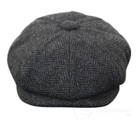 Παιδικό καπέλο Peaky Blinders Newsboy Tweed με οκτάφυλλο σχέδιο