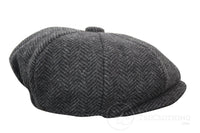 Παιδικό καπέλο Peaky Blinders Newsboy Tweed με οκτάφυλλο σχέδιο