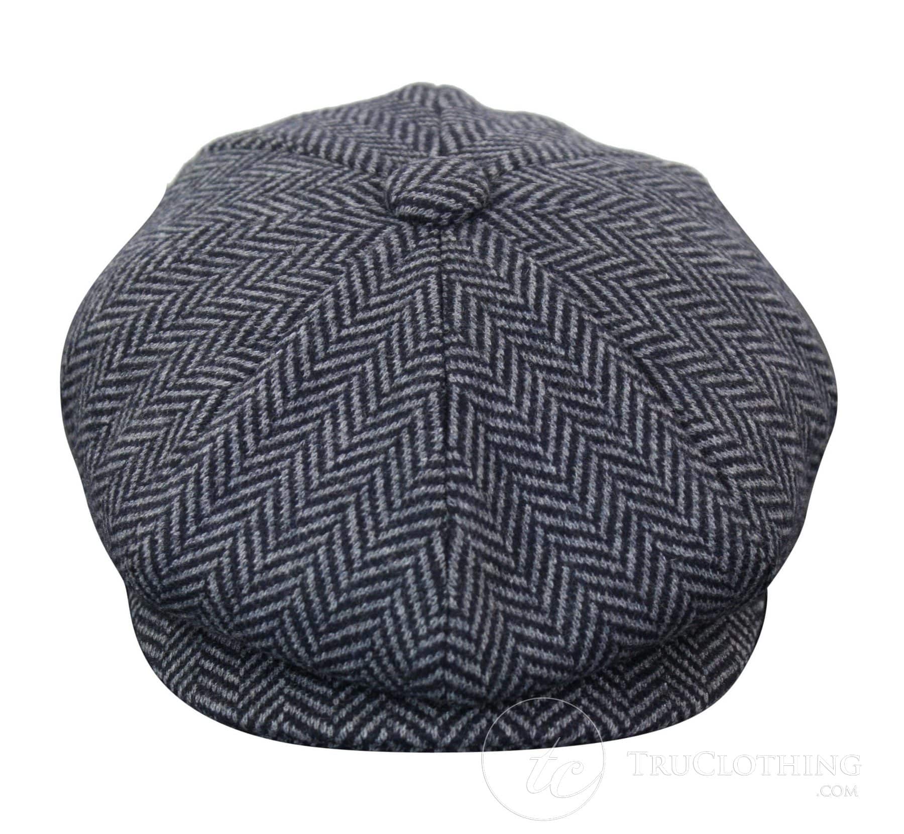 Παιδικό καπέλο Peaky Blinders Newsboy Tweed με οκτάφυλλο σχέδιο