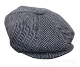 Παιδικό καπέλο Peaky Blinders Newsboy Tweed με οκτάφυλλο σχέδιο