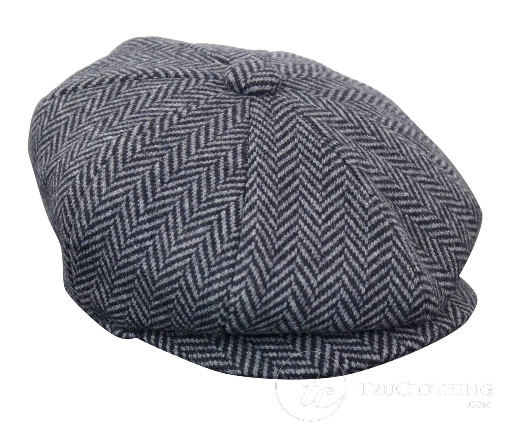 Παιδικό καπέλο Peaky Blinders Newsboy Tweed με οκτάφυλλο σχέδιο