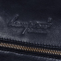 Γνήσια Δερμάτινη Vintage Τσάντα Ταξιδιού - Μαύρη