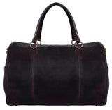 Γνήσια Δερμάτινη Vintage Τσάντα Ταξιδιού - Καφέ